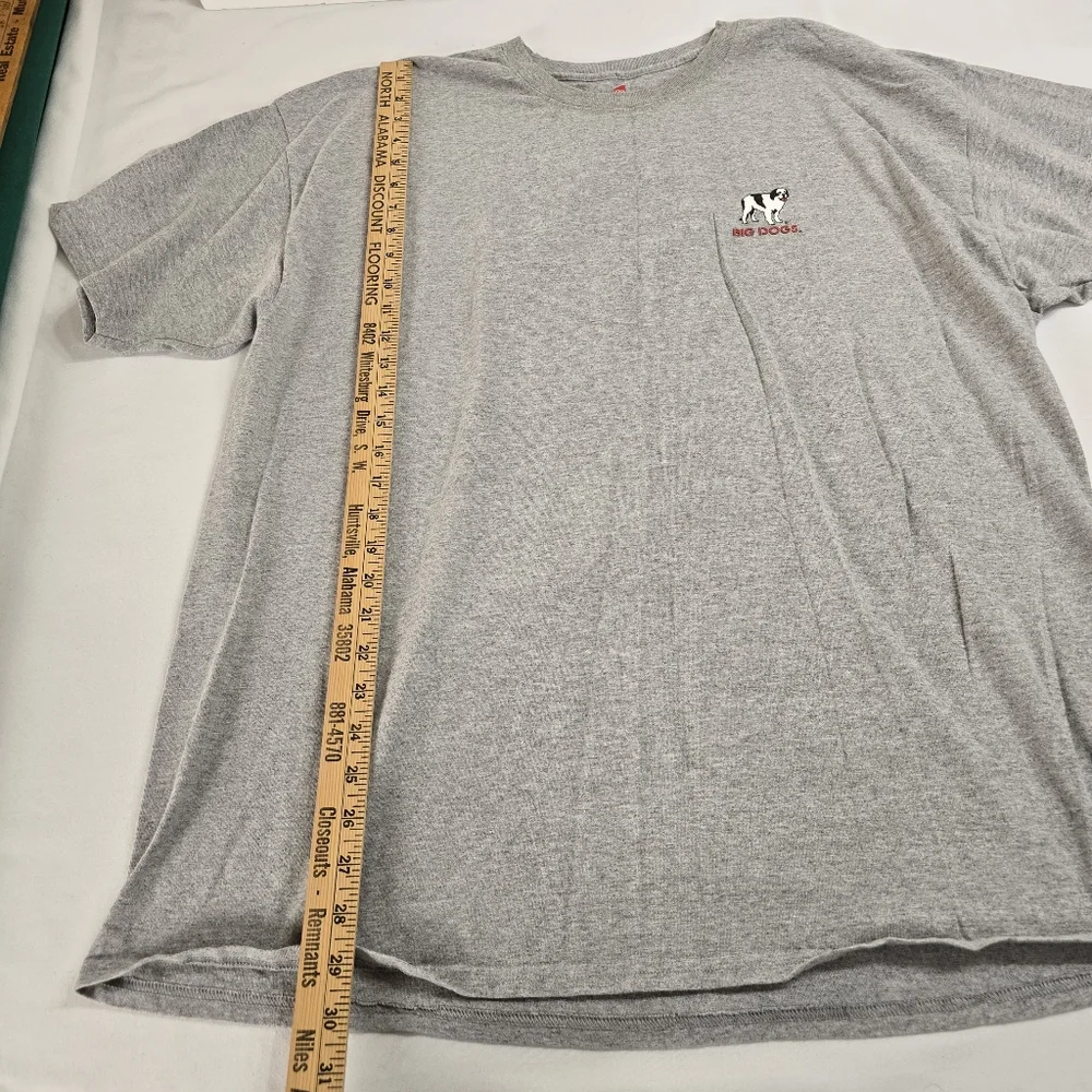 Big Dogs Nice Bass Fish Tshirt Size 2XL Vintage Y2K Tee